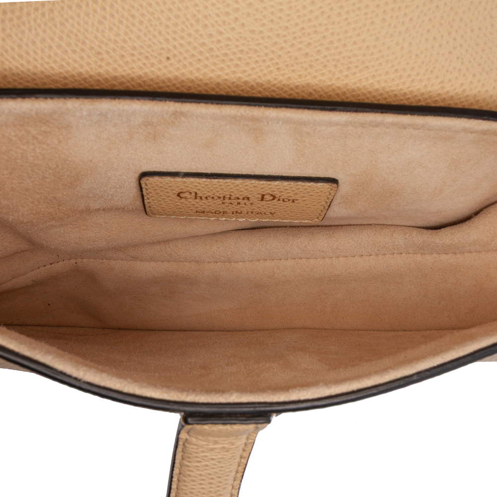 Pre-Loved Dior Mini Grained Calfskin Saddle Bag - Picture 4 of 10